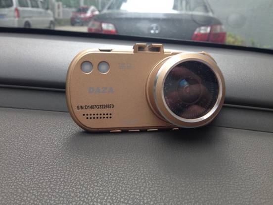 簡便 大智G322極清行車記錄儀上車安裝實拍