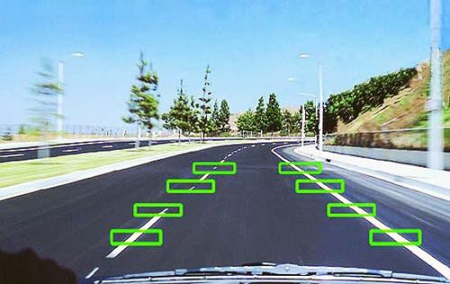 車道偏離預(yù)警系統(tǒng)行車記錄儀